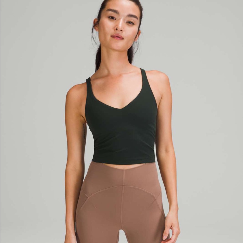 Lululemon Align Tank in Rainforest Green
